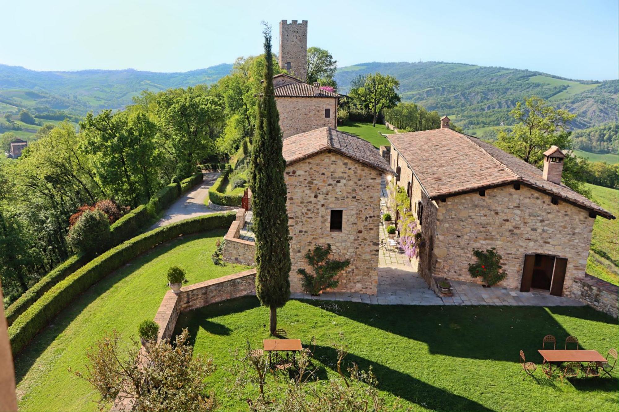 Vila Castello Di Viano Exteriér fotografie