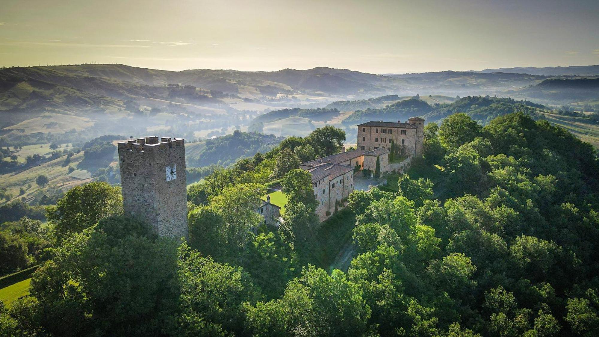Vila Castello Di Viano Exteriér fotografie